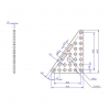 Треугольная пластина из анодированного алюминия Triangle Plate 6*8 (Pair) - «globural.ru» - Краснокамск
