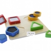 Панель "Тактильные геометрические фигуры" - «globural.ru» - Краснокамск