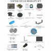 Robo kit DIYGO Мобильный робот с колесами всенаправленного движения - «globural.ru» - Краснокамск
