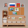 Уголок патриотического воспитания для дошкольников "Россия" Стандартный - «globural.ru» - Краснокамск