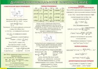Таблица Дифференциальное исчисление 1000*1400 винил - «globural.ru» - Краснокамск