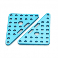 Треугольная пластина из анодированного алюминия Triangle Plate 6*8 (Pair) - «globural.ru» - Краснокамск