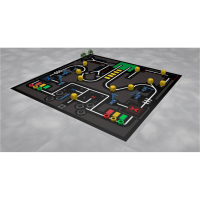 Соревновательное поле с элементами MakeX Stater Arenas Kit - «globural.ru» - Краснокамск