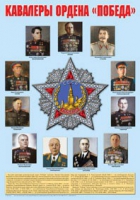 Плакат "Кавалеры ордена «Победа»" - «globural.ru» - Краснокамск