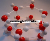 Модель "Кристаллическая решетка льда" (демонстрационная) - «globural.ru» - Краснокамск