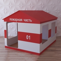 Детский игровой домик «Пожарная служба» - «globural.ru» - Краснокамск
