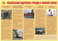 Плакат "Обязательная подготовка граждан к военной службе" - «globural.ru» - Краснокамск