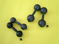 Гантели пластмассовые 0,45 кг с наполнителем - «globural.ru» - Краснокамск