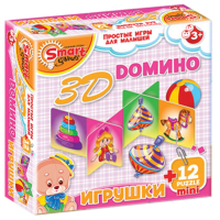 Комплект развивающих игр 3-5 лет. 3D домино (3-5 лет) - «globural.ru» - Краснокамск
