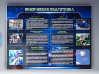 Стенд "Физическая подготовка" (вариант 2) - «globural.ru» - Краснокамск