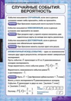 Математика. Теория вероятностей и математическая статистика (комплект таблиц) - «globural.ru» - Краснокамск