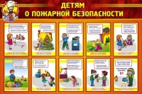 Стенд "Детям о пожарной безопасности" - «globural.ru» - Краснокамск