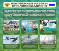 Стенд "Неотложные работы при ликвидации ЧС" - «globural.ru» - Краснокамск