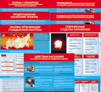 Комплект таблиц Основы гражданской обороны МЧС РФ (13 штук)	 - «globural.ru» - Краснокамск