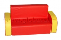 Диван с подлокотниками 120*40*50/25см (ВИК) - «globural.ru» - Краснокамск