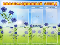 Стенд информационный с 7 карманами - «globural.ru» - Краснокамск