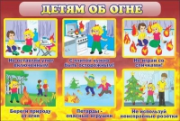Стенд "Детям об огне" - «globural.ru» - Краснокамск