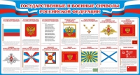 Стенд "Государственные и военные символы РФ" - «globural.ru» - Краснокамск