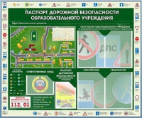Стенд-уголок "Паспорт дорожной безопасности образовательного учреждения" - «globural.ru» - Краснокамск