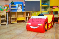 Напольная игрушка "Машинка - гонка" с аппликацией (ВИК) - «globural.ru» - Краснокамск