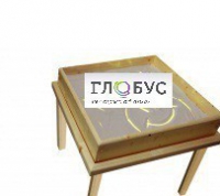 Стол на ножках для рисования песком светозвуковой - «globural.ru» - Краснокамск