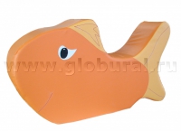 Напольная игрушка "Рыбка" с аппликацией (ВИК) - «globural.ru» - Краснокамск