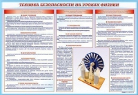 Стенд-уголок "Техника безопасности на уроках физики" - «globural.ru» - Краснокамск