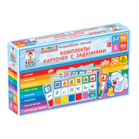 Развивающий тренажёр "Разноцветные окошки" 5-7 лет. Дополнительный набор карточек к базовому комплекту - «globural.ru» - Краснокамск