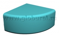 Угловой пуфик 60*60*32см (ВИК) - «globural.ru» - Краснокамск