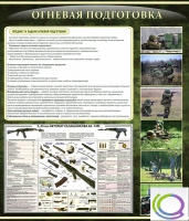 Стенд "Огневая подготовка" (вариант 3) - «globural.ru» - Краснокамск