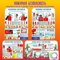 Стенд "Пожарная безопасность" (вариант 2 в ассортименте) - «globural.ru» - Краснокамск