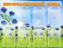 Стенд информационный с 7 карманами - «globural.ru» - Краснокамск