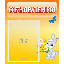 Стенд "Объявления" №5 - «globural.ru» - Краснокамск