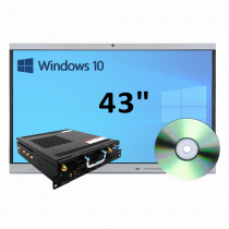 Интерактивная панель 43" (встроенный ПК, Win10) - «globural.ru» - Краснокамск