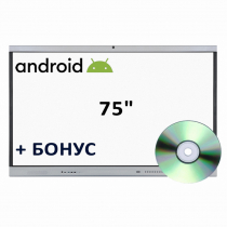 Интерактивная панель 75" (Android) - «globural.ru» - Краснокамск