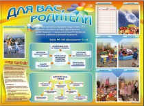 Стенд-уголок "Для вас, родители" - «globural.ru» - Краснокамск