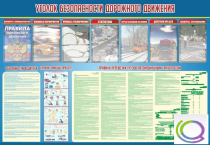 Стенд "Уголок безопасности дорожного движения" (вариант 4) - «globural.ru» - Краснокамск
