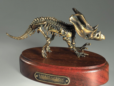 Модель скелета динозавра Pentaceratops - «globural.ru» - Краснокамск