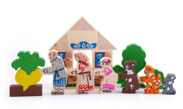Комплект игрушек для сказкотерапии "Репка" - «globural.ru» - Краснокамск