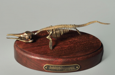 Модель скелета ихтиозавра Ichthyosaurus - «globural.ru» - Краснокамск
