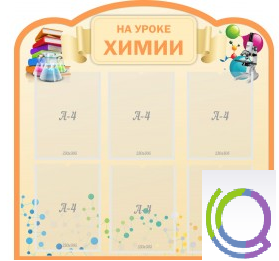 Стенд "На уроке химии" (вариант 1) - «globural.ru» - Краснокамск