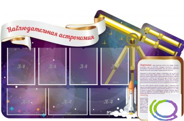 Стенд "Наблюдательная астрономия" - «globural.ru» - Краснокамск