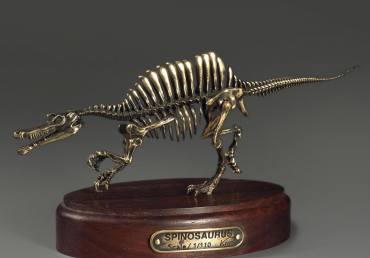 Модель скелета динозавра Spinosaurus - «globural.ru» - Краснокамск