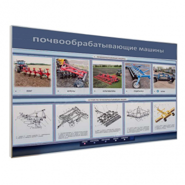 Электрифицированный светодинамический стенд «Почвообрабатывающие машины» - «globural.ru» - Краснокамск