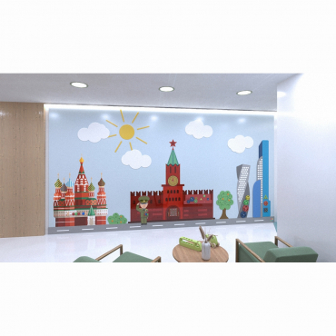 Настенная панель «Кремль» - «globural.ru» - Краснокамск